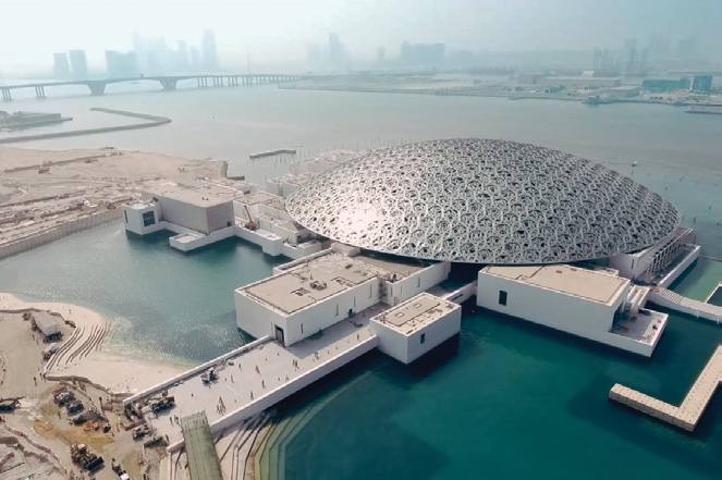 The louvre Abudhabi Museum